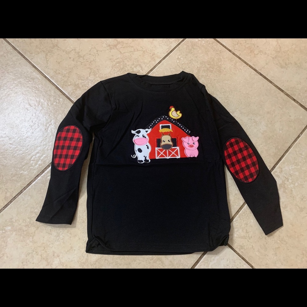 NEW in bag Boys Appliqué Boutique shirt